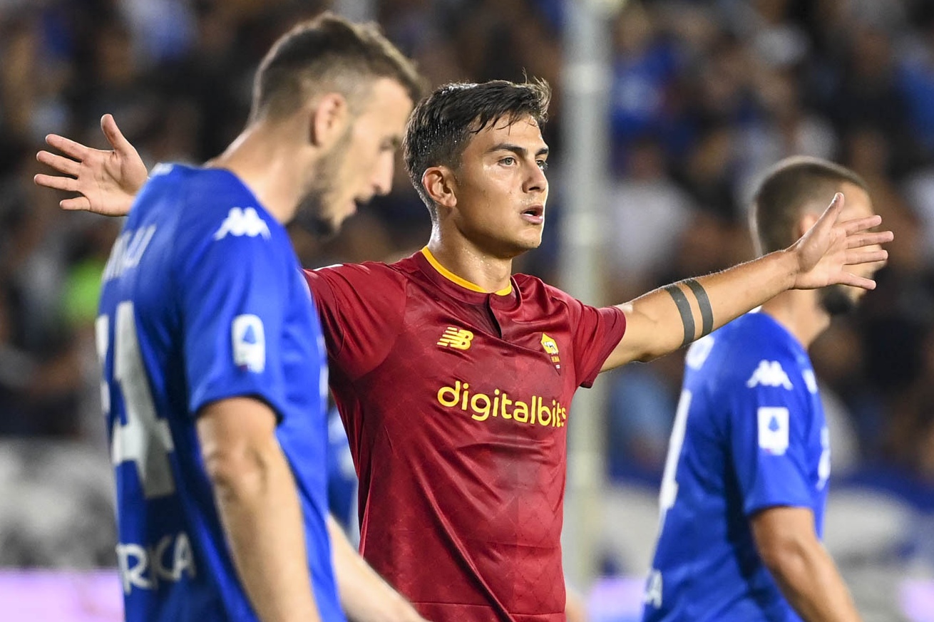 Roma slutter tabsrækken, Dybala scorer effektivt
